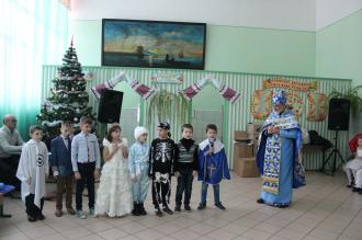 Новий Рік у дітей Сторожинецький ліцей 1
